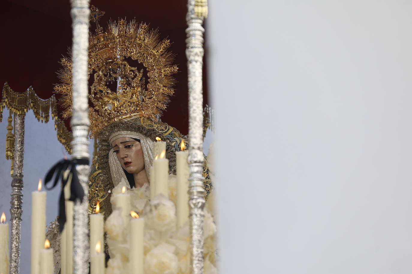 La procesión de acción de gracias de la Virgen de la Salud en Córdoba, en imágenes