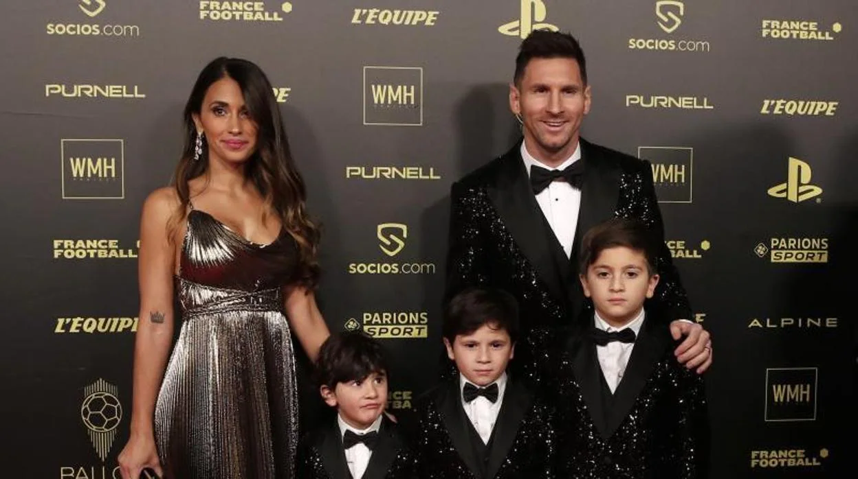 Del atrevimiento de Messi y sus hijos con esmóquines brillantes a la sobriedad de Lewandowski