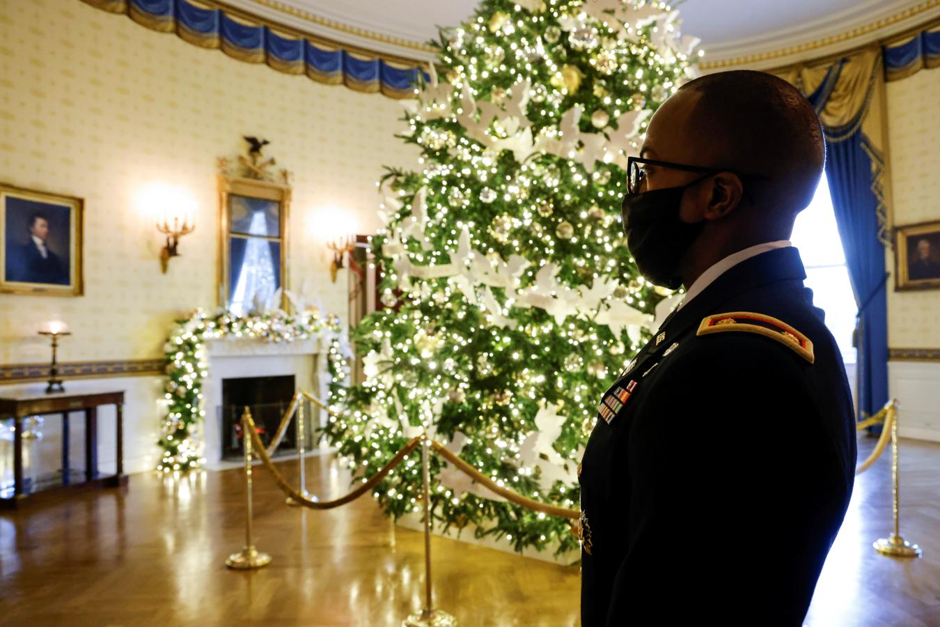 La Navidad llega a la Casa Blanca, en imágenes