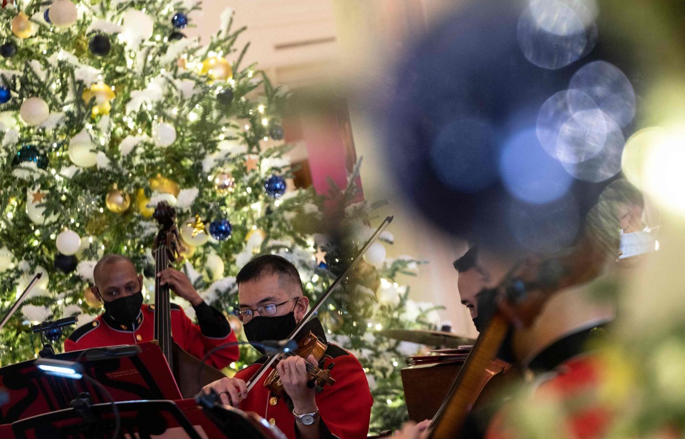 La Navidad llega a la Casa Blanca, en imágenes