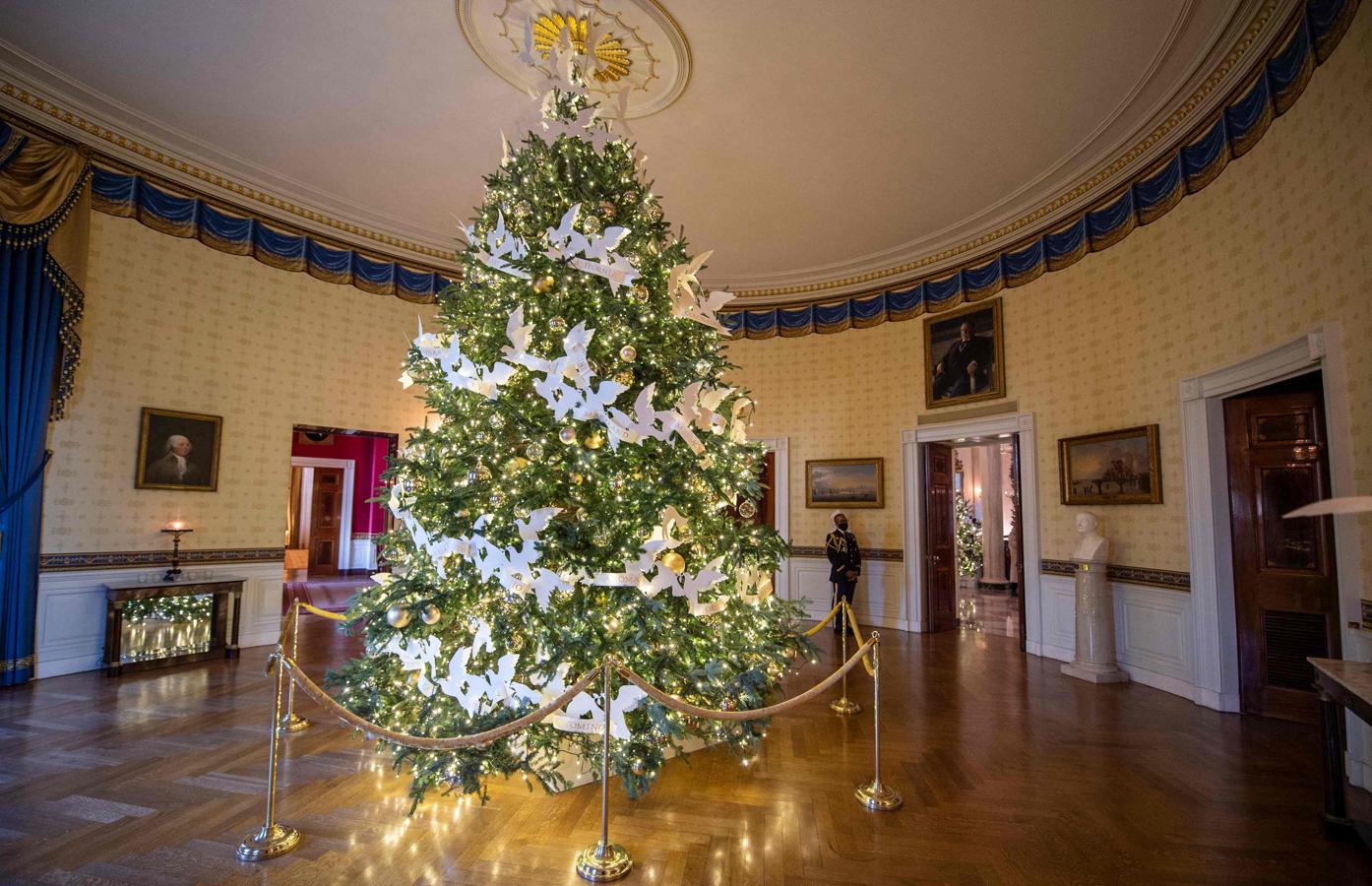 La Navidad llega a la Casa Blanca, en imágenes