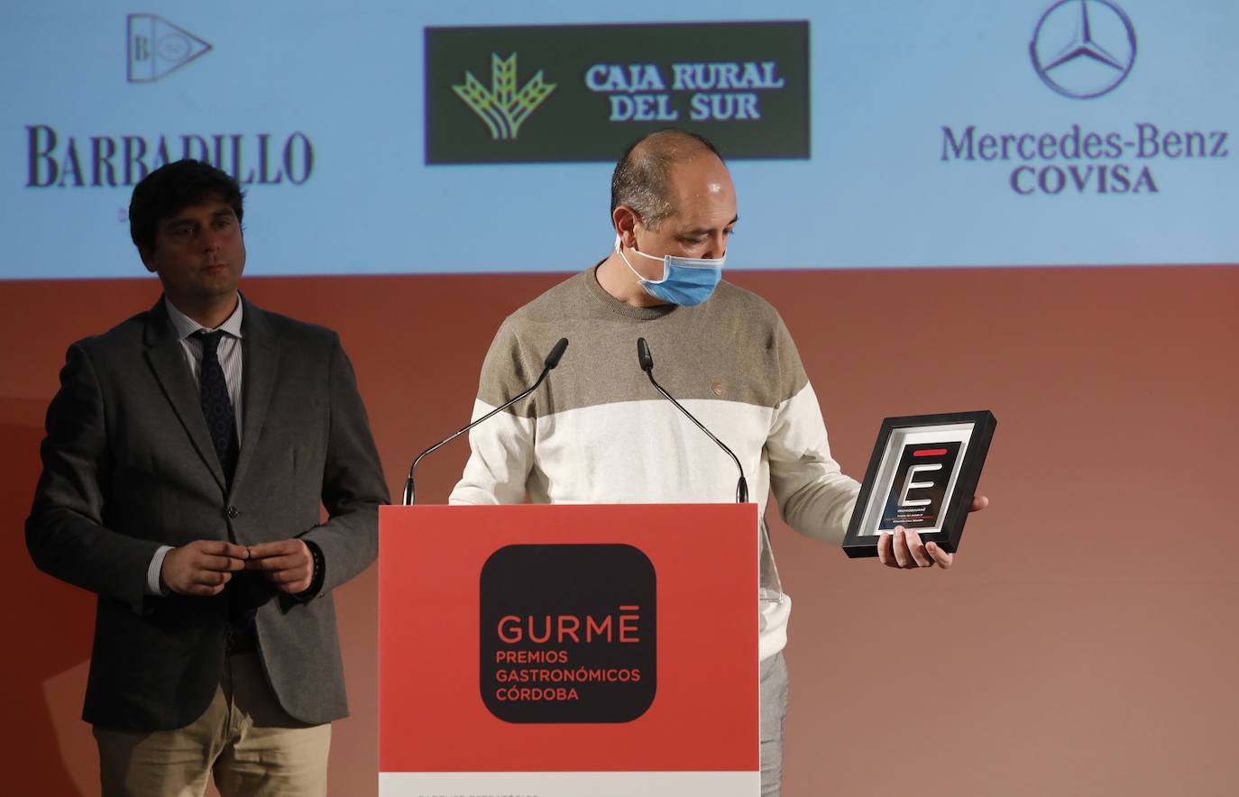 La entrega de los Premios Gurme Córdoba 2021, en imágenes