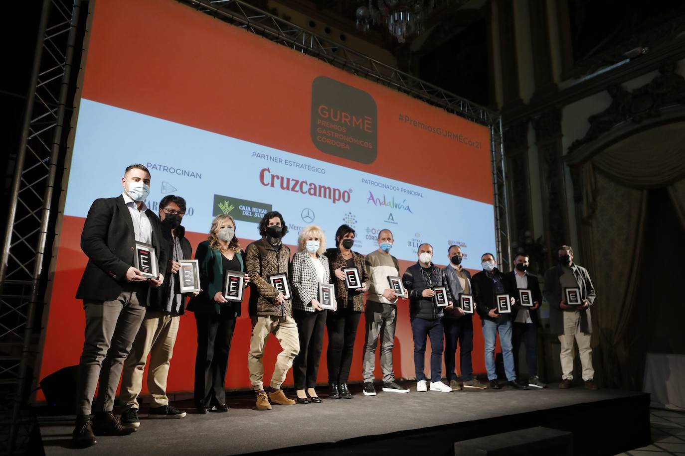 La entrega de los Premios Gurme Córdoba 2021, en imágenes