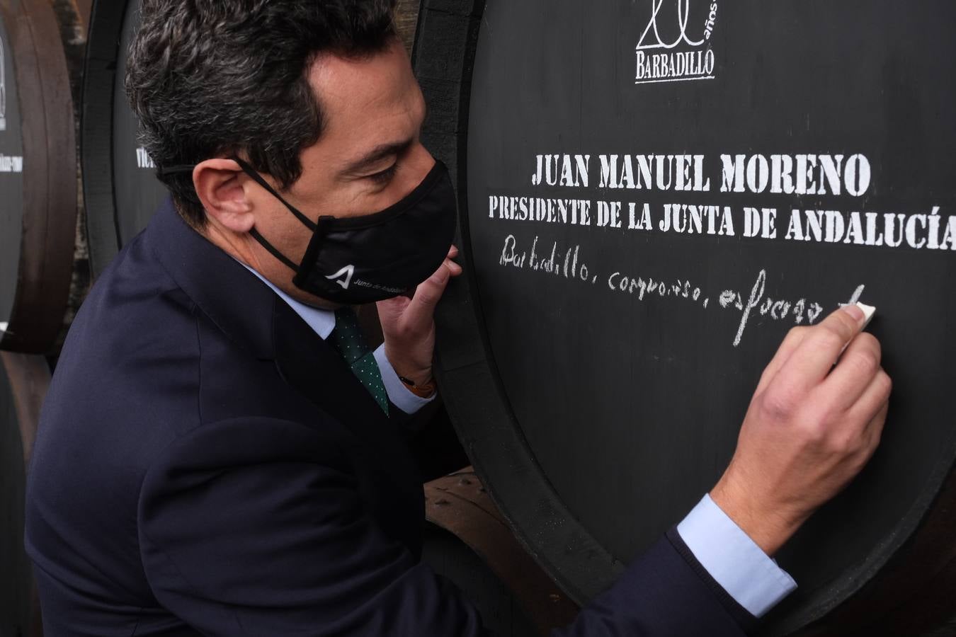 Moreno Bonilla participa en los 200 años de la fundación de Bodegas Barbadillo