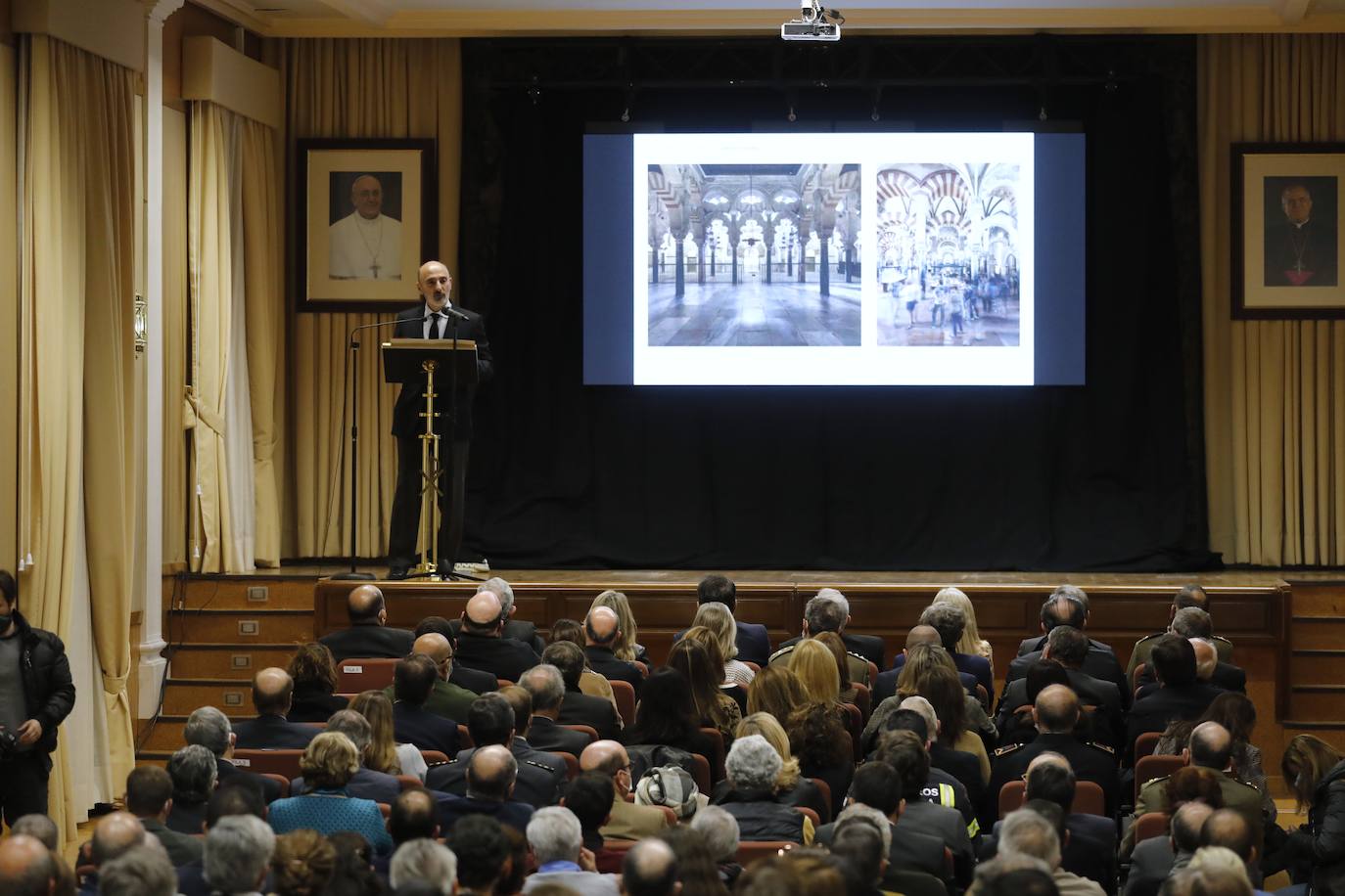 La presentación del Plan Director de la Mezquita-Catedral de Córdoba, en imágenes