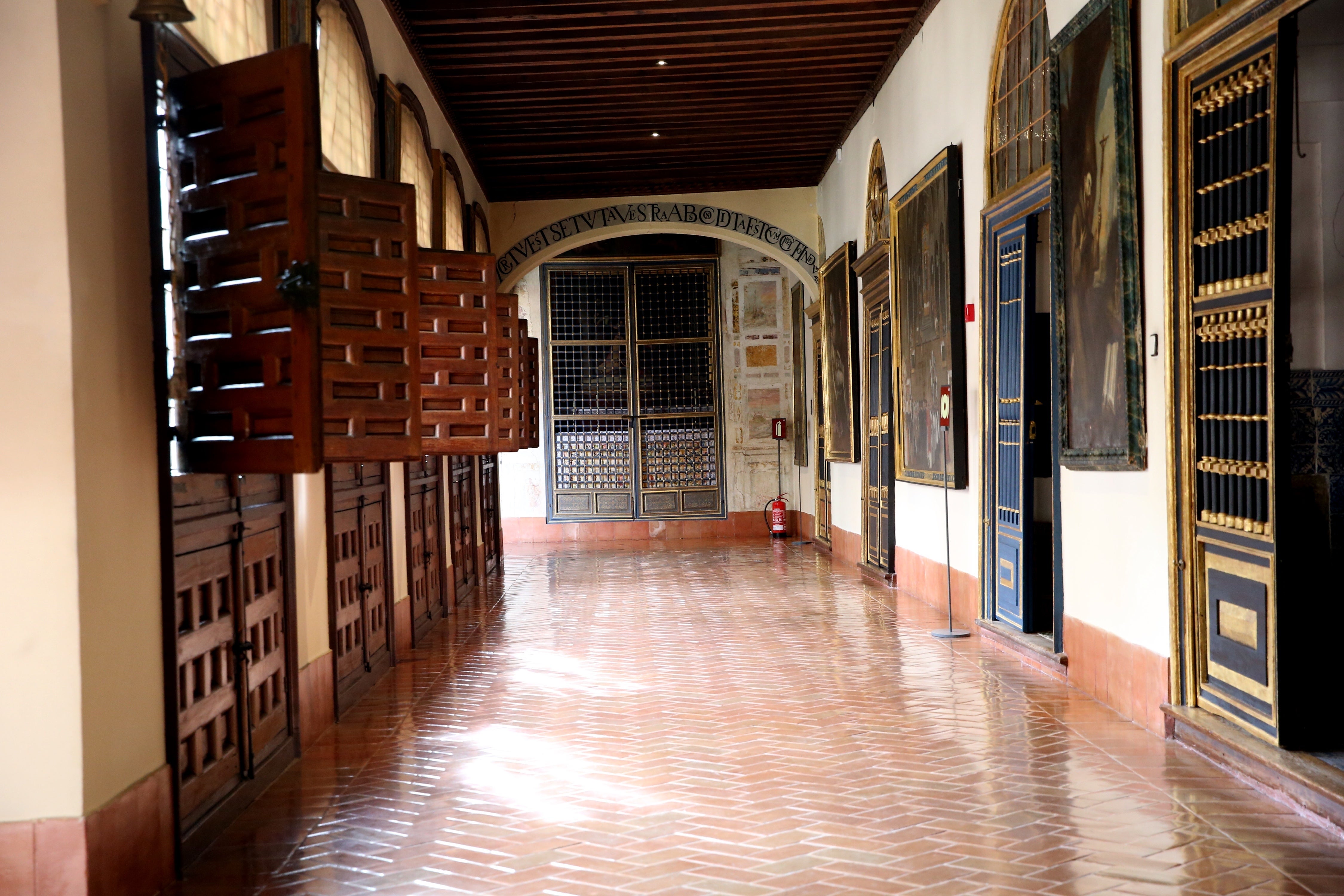 La Reina visita el Monasterio de las Descalzas Reales en su reapertura