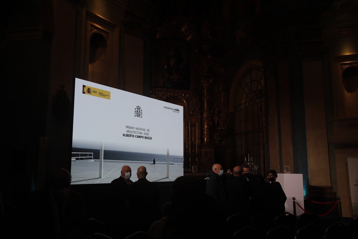 En imágenes: Alberto Campo Baeza recibe en Cádiz el Premio Nacional de Arquitectura