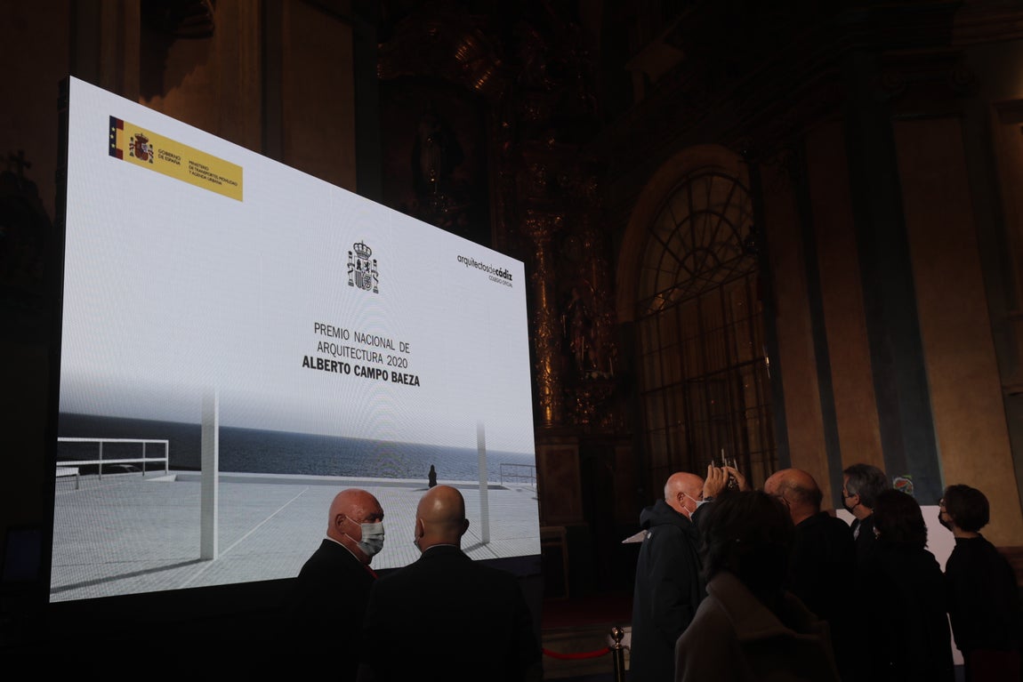 En imágenes: Alberto Campo Baeza recibe en Cádiz el Premio Nacional de Arquitectura