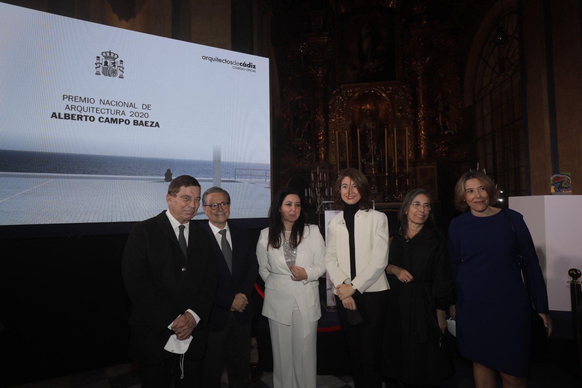 En imágenes: Alberto Campo Baeza recibe en Cádiz el Premio Nacional de Arquitectura