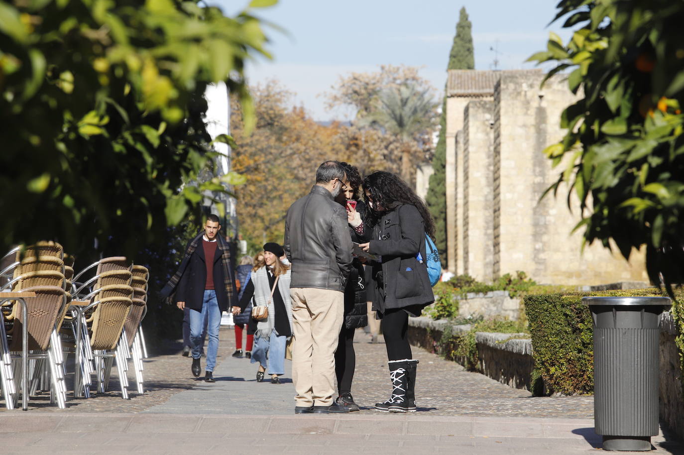 Los turistas durante el puente de la Inmaculada en Córdoba, en imágenes