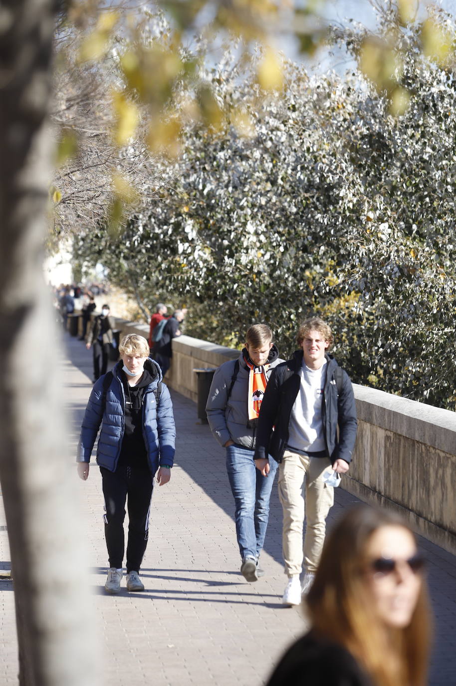 Los turistas durante el puente de la Inmaculada en Córdoba, en imágenes