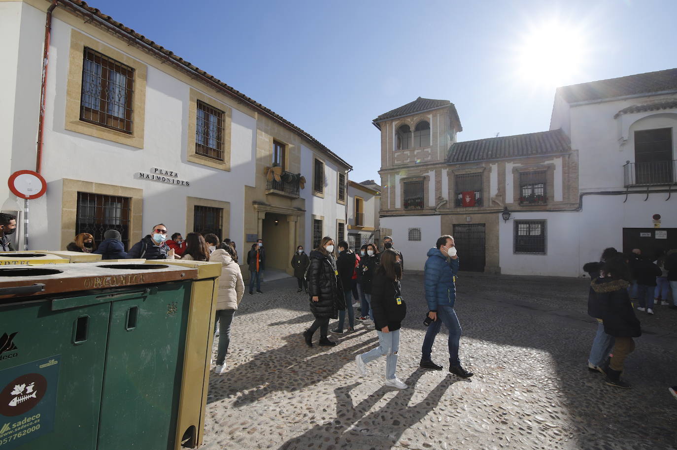 Los turistas durante el puente de la Inmaculada en Córdoba, en imágenes