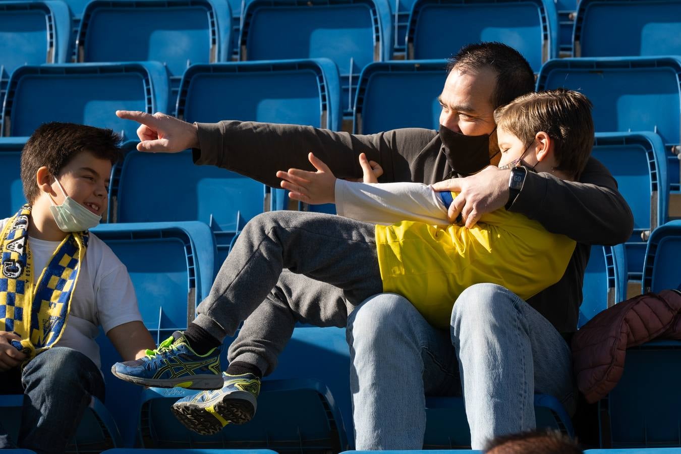 Fotos: El tradicional partido de los Reyes Magos en el estadio del Cádiz CF