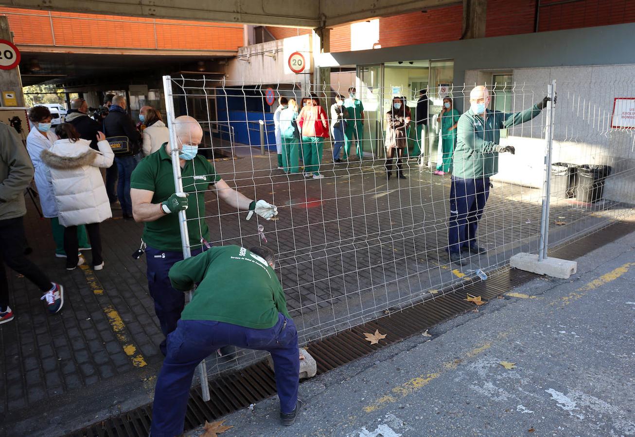 Cierre de las Urgencias del hospital Virgen de la Salud