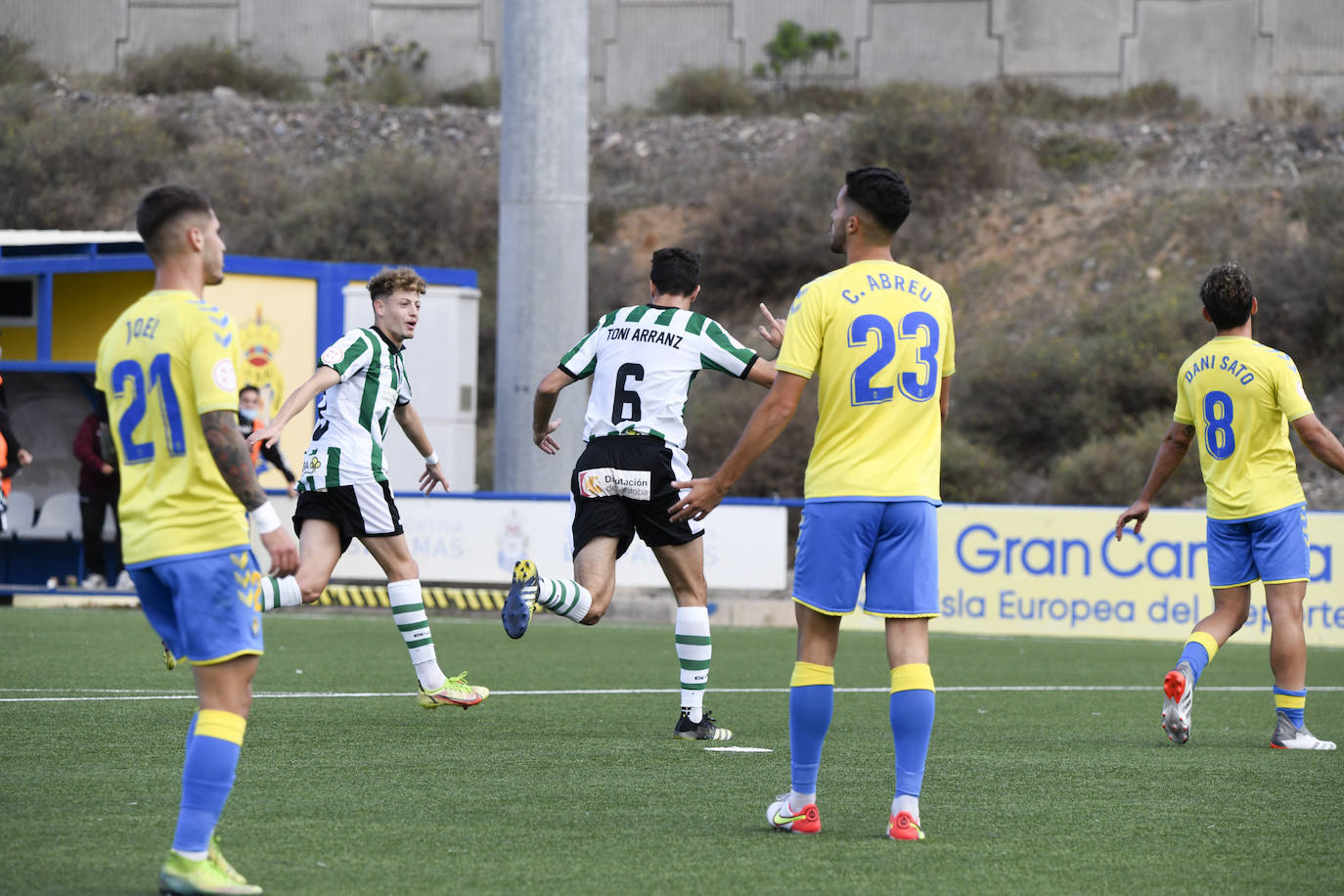 El Las Palmas Atlético - Córdoba CF, en imágenes