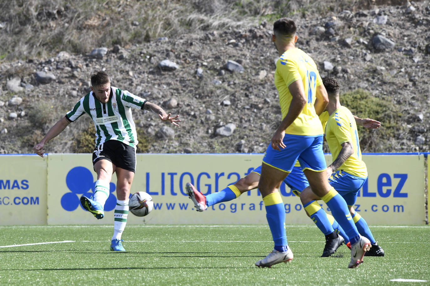 El Las Palmas Atlético - Córdoba CF, en imágenes