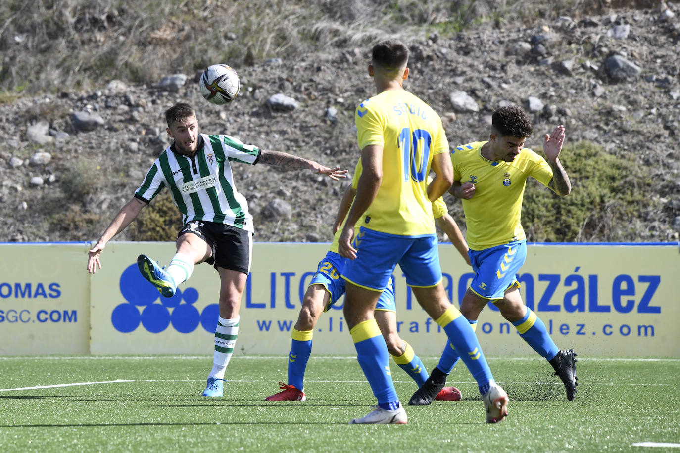 El Las Palmas Atlético - Córdoba CF, en imágenes