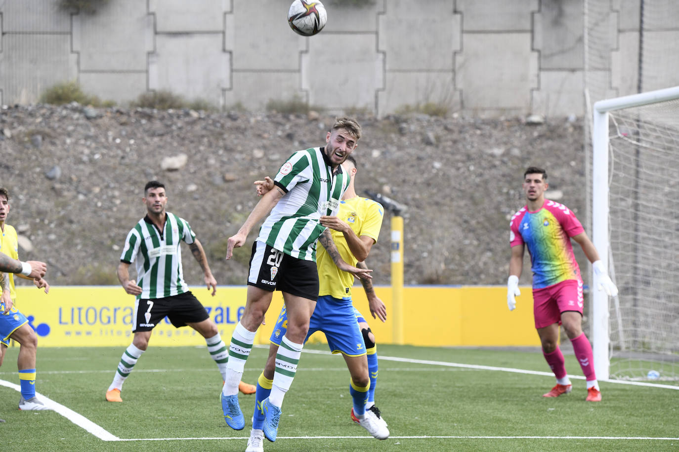 El Las Palmas Atlético - Córdoba CF, en imágenes