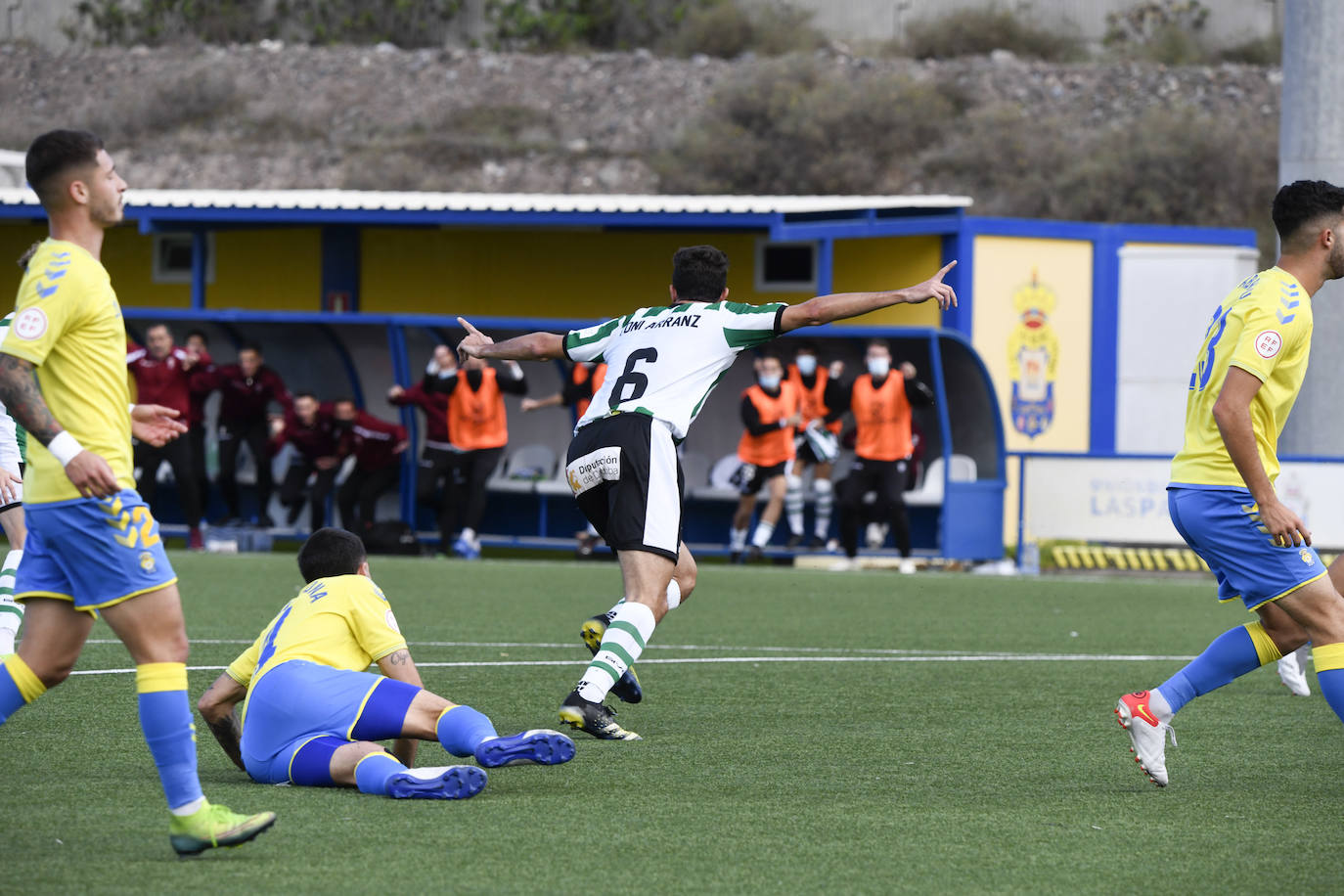 El Las Palmas Atlético - Córdoba CF, en imágenes