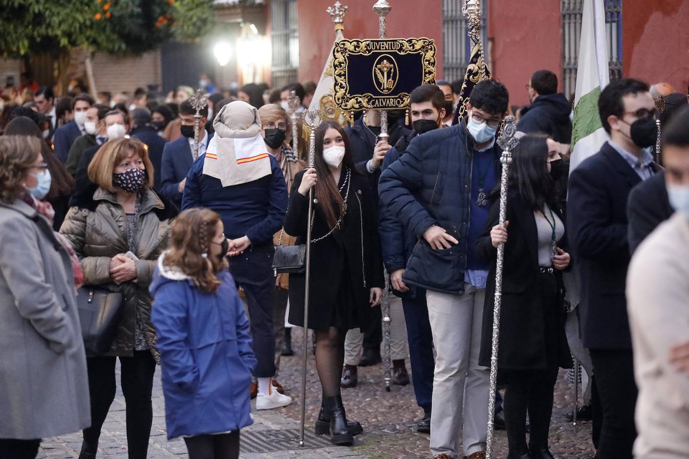 La procesión de la Inmaculada para la Vigilia de los Jóvenes en Córdoba, en imágenes