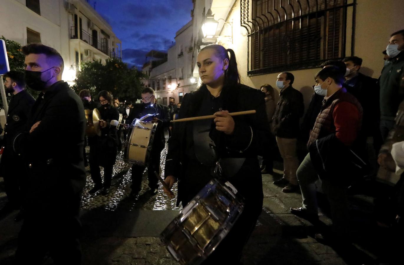 La procesión de la Inmaculada para la Vigilia de los Jóvenes en Córdoba, en imágenes