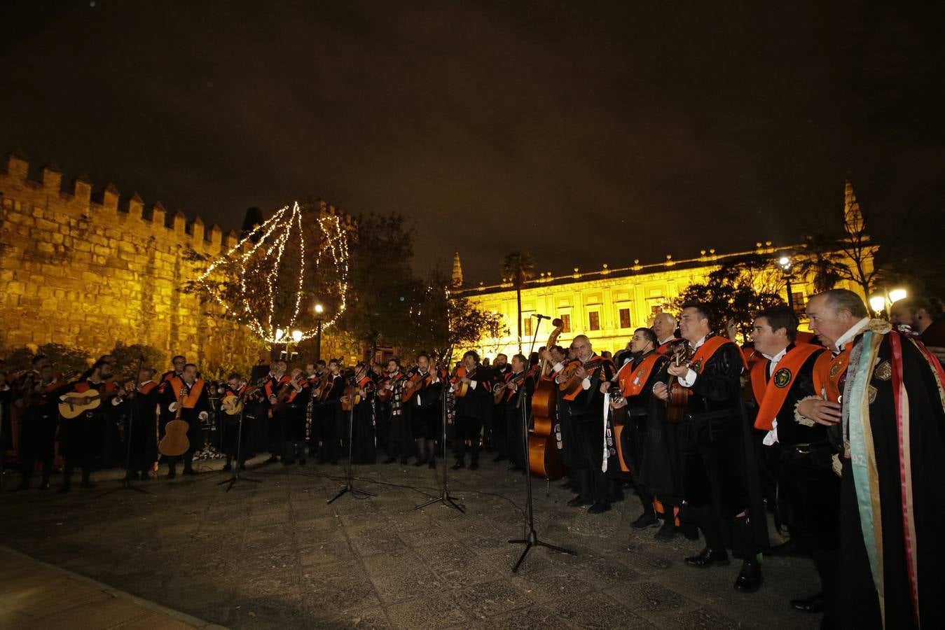 Las tunas le cantan a la Inmaculada