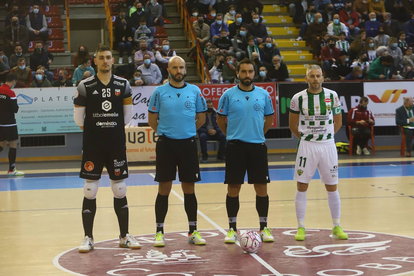 La goleada del Córdoba Patrimonio al Fútbol Emotion Zaragoza, en imágenes