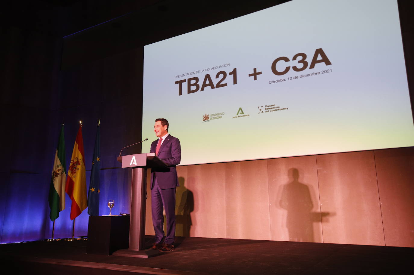 La firma del acuerdo con la Fundación Thyssen en Córdoba, en imágenes