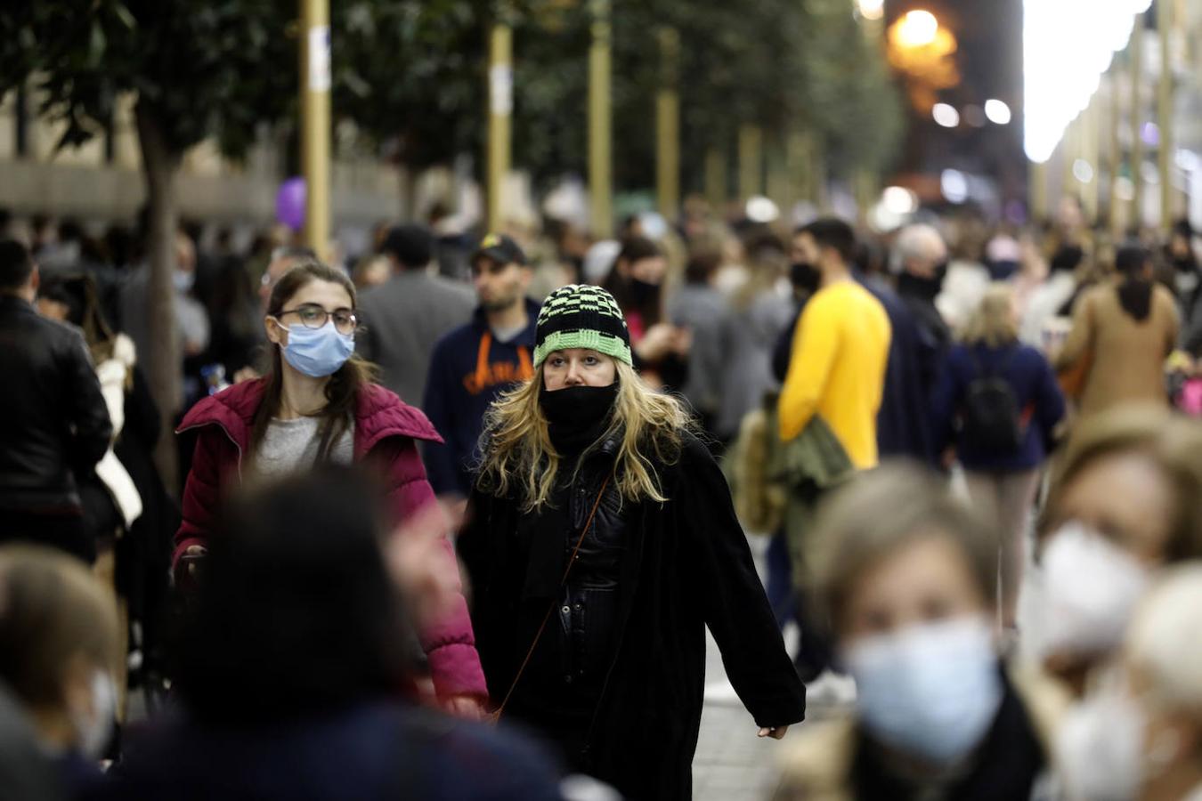 El ambiente prenavideño de Córdoba. en imágenes