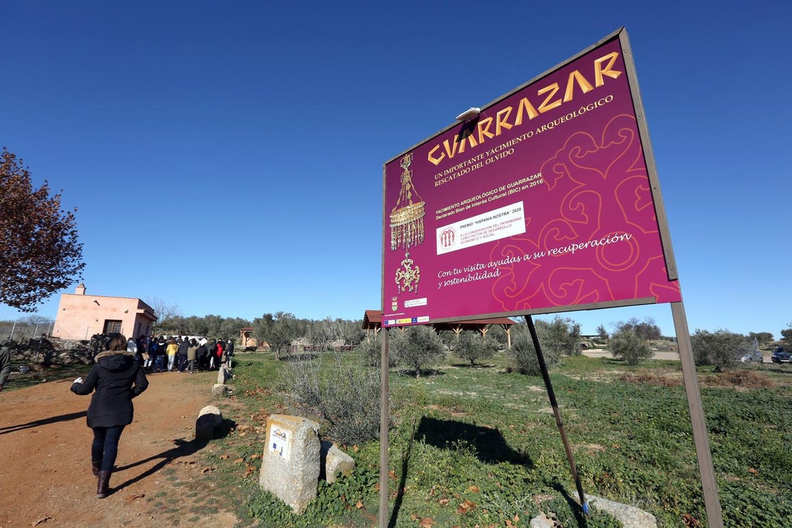 El yacimiento de Guarrazar, en imágenes