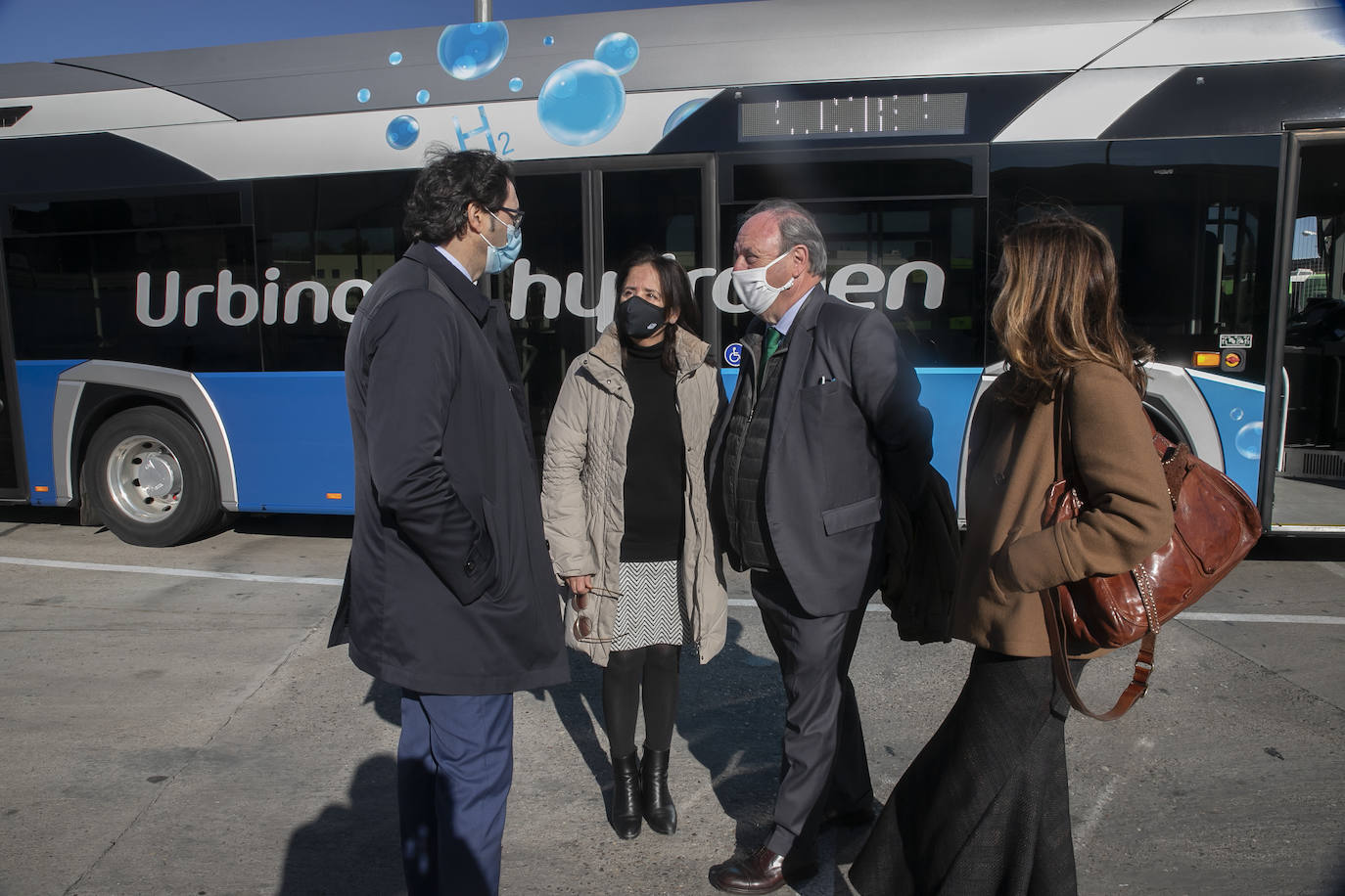 El nuevo autobús de hidrógeno de Córdoba, en imágenes