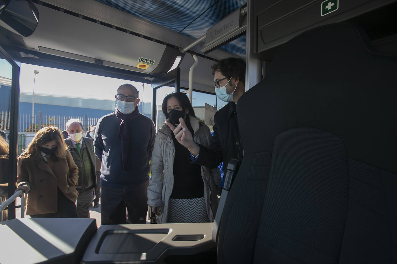 El nuevo autobús de hidrógeno de Córdoba, en imágenes