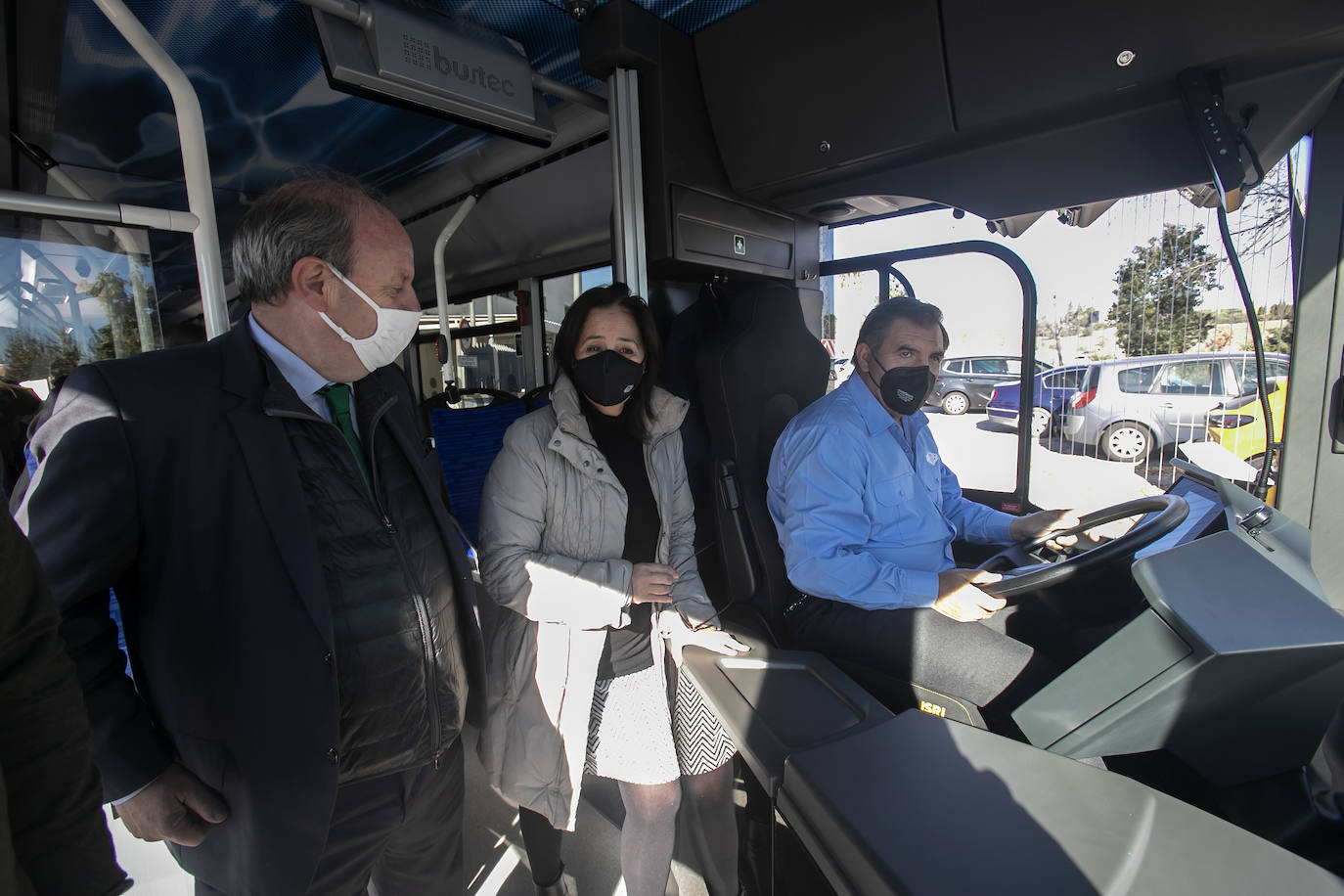 El nuevo autobús de hidrógeno de Córdoba, en imágenes