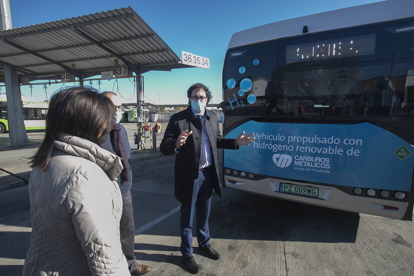 El nuevo autobús de hidrógeno de Córdoba, en imágenes