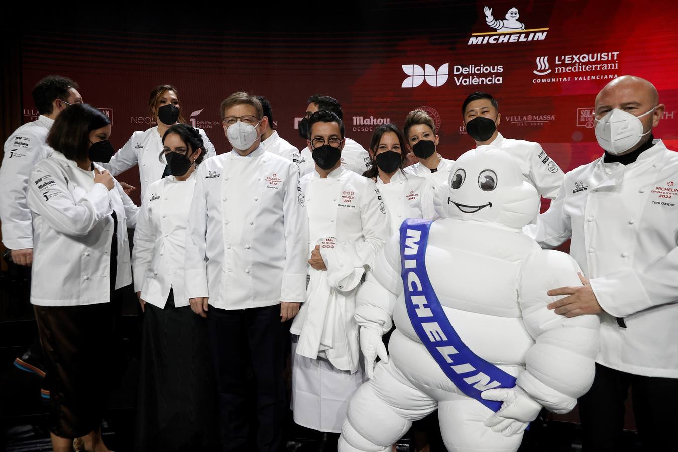 FOTOS: Así ha sido la gala de las estrellas Michelin 2022