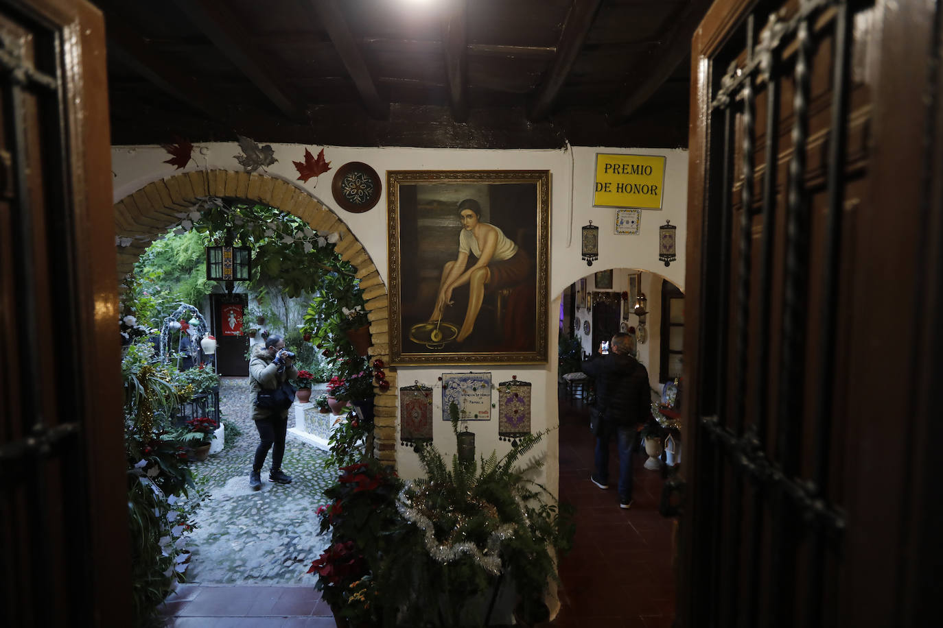 La apertura de los Patios de Córdoba en Navidad, en imágenes