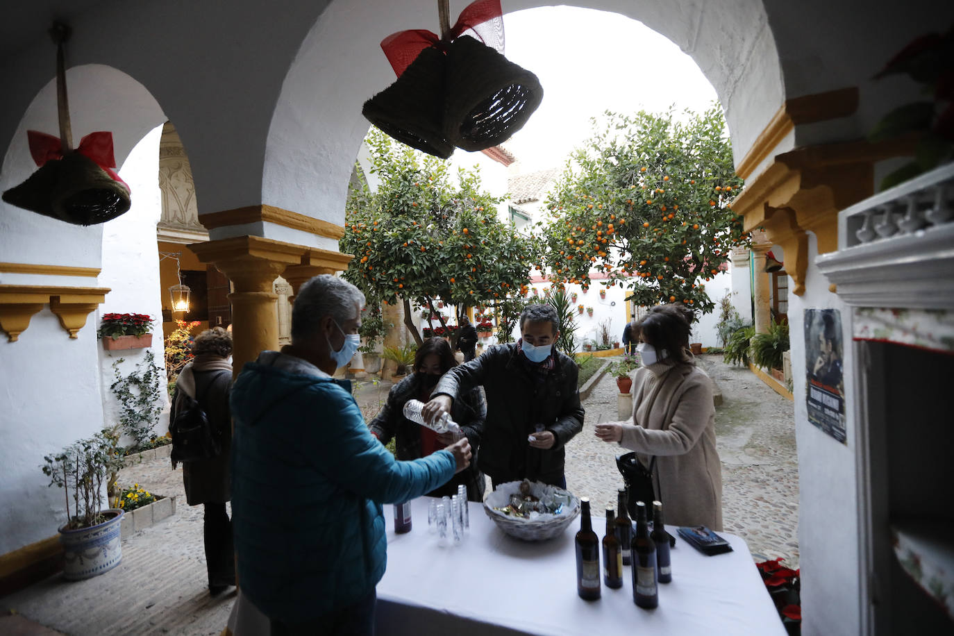 La apertura de los Patios de Córdoba en Navidad, en imágenes