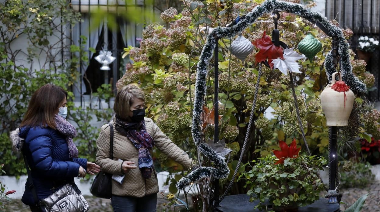 La apertura de los Patios de Córdoba en Navidad, en imágenes