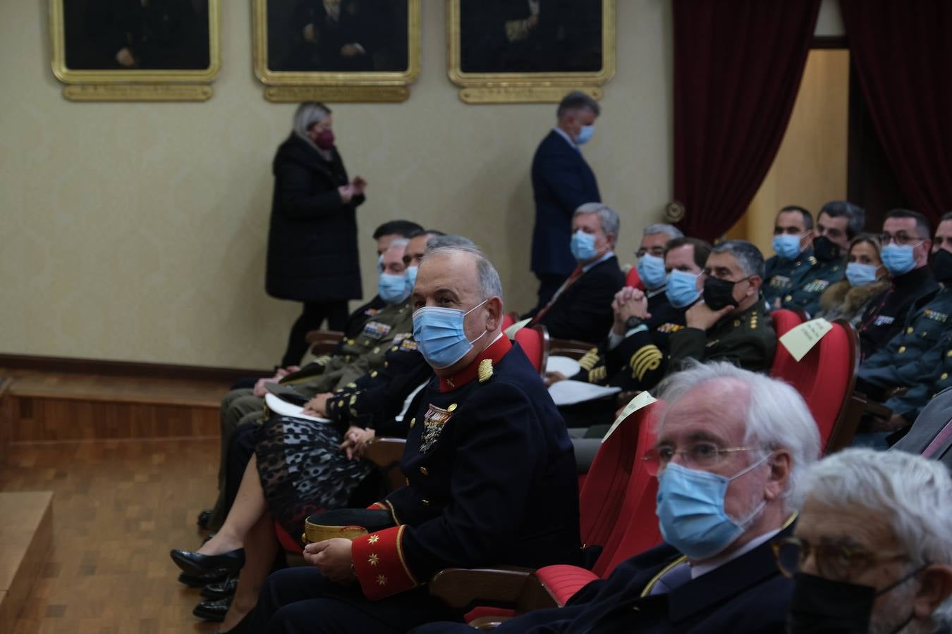 FOTOS: El coronel de la Guardia Civil Jesús Narciso Núñez ingresa en la Real Academia Hispanoamericana de Ciencias, Artes y Letras