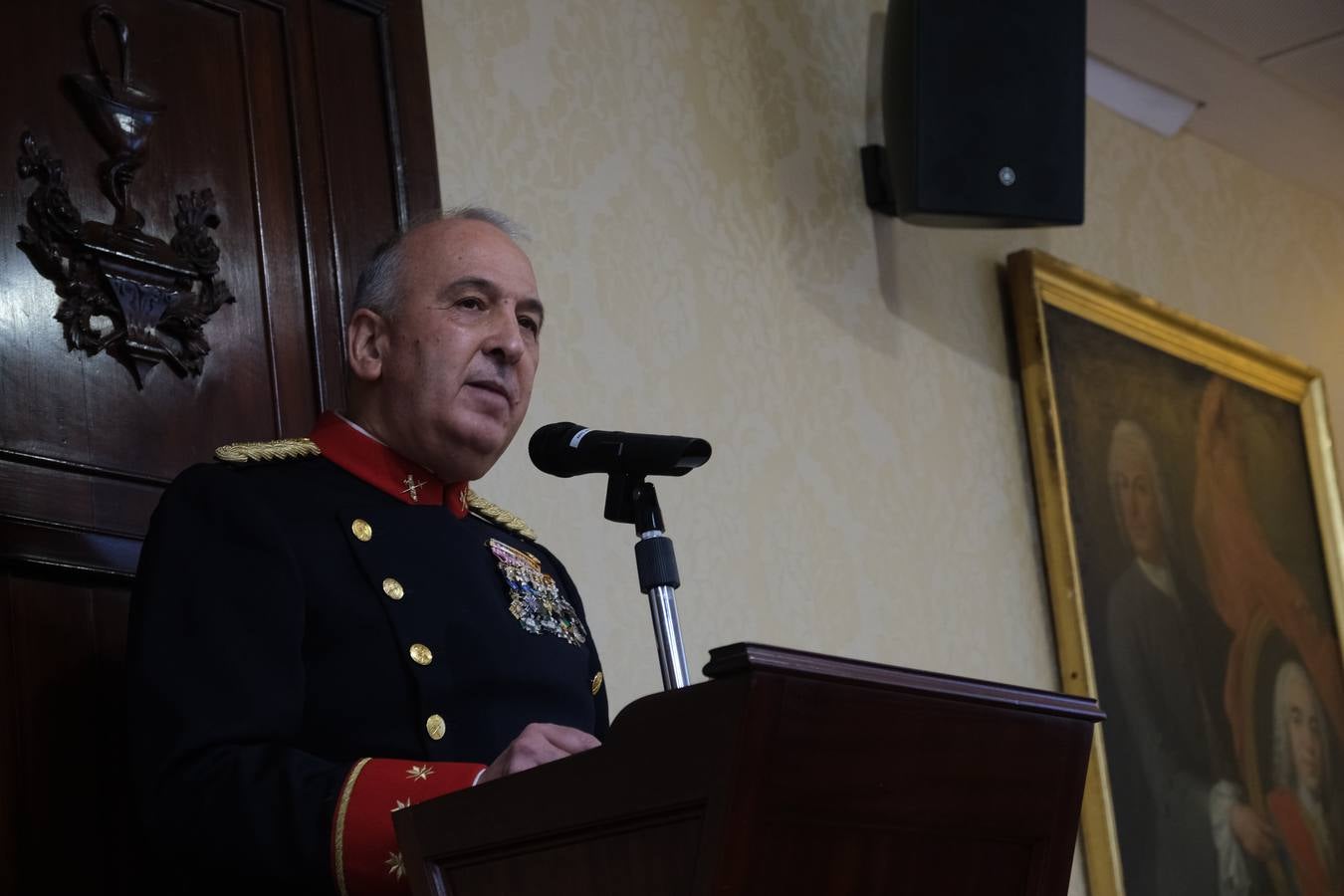 FOTOS: El coronel de la Guardia Civil Jesús Narciso Núñez ingresa en la Real Academia Hispanoamericana de Ciencias, Artes y Letras