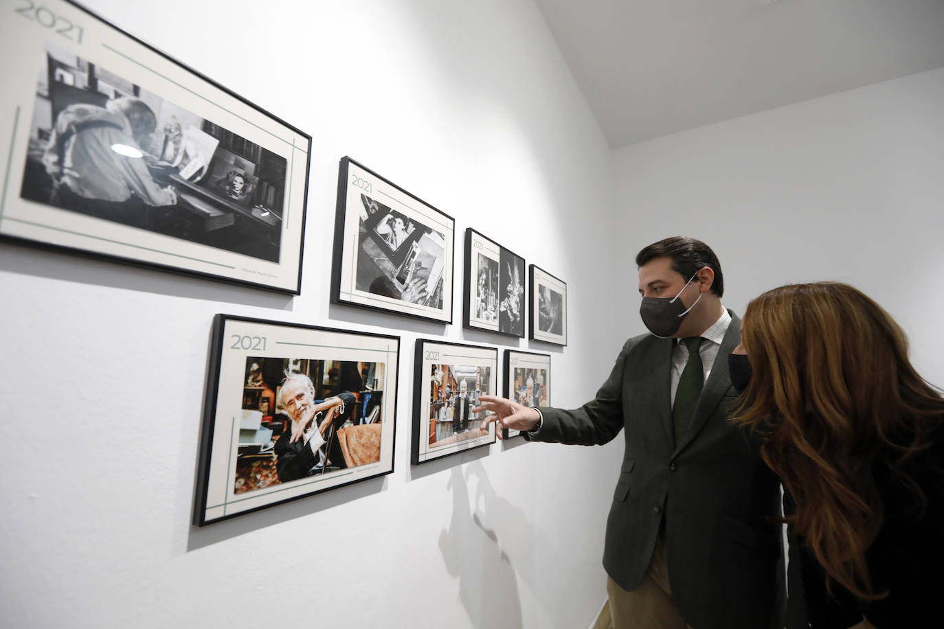 La exposición sobre Ginés Liébana en Córdoba, en imágenes