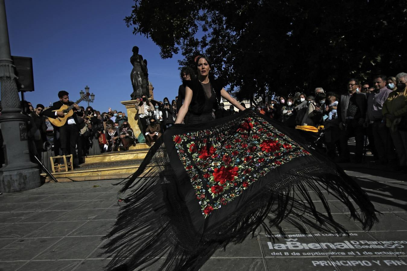 Presentación del cartel de la Bienal de Flamenco de Sevilla. JUAN FLORES