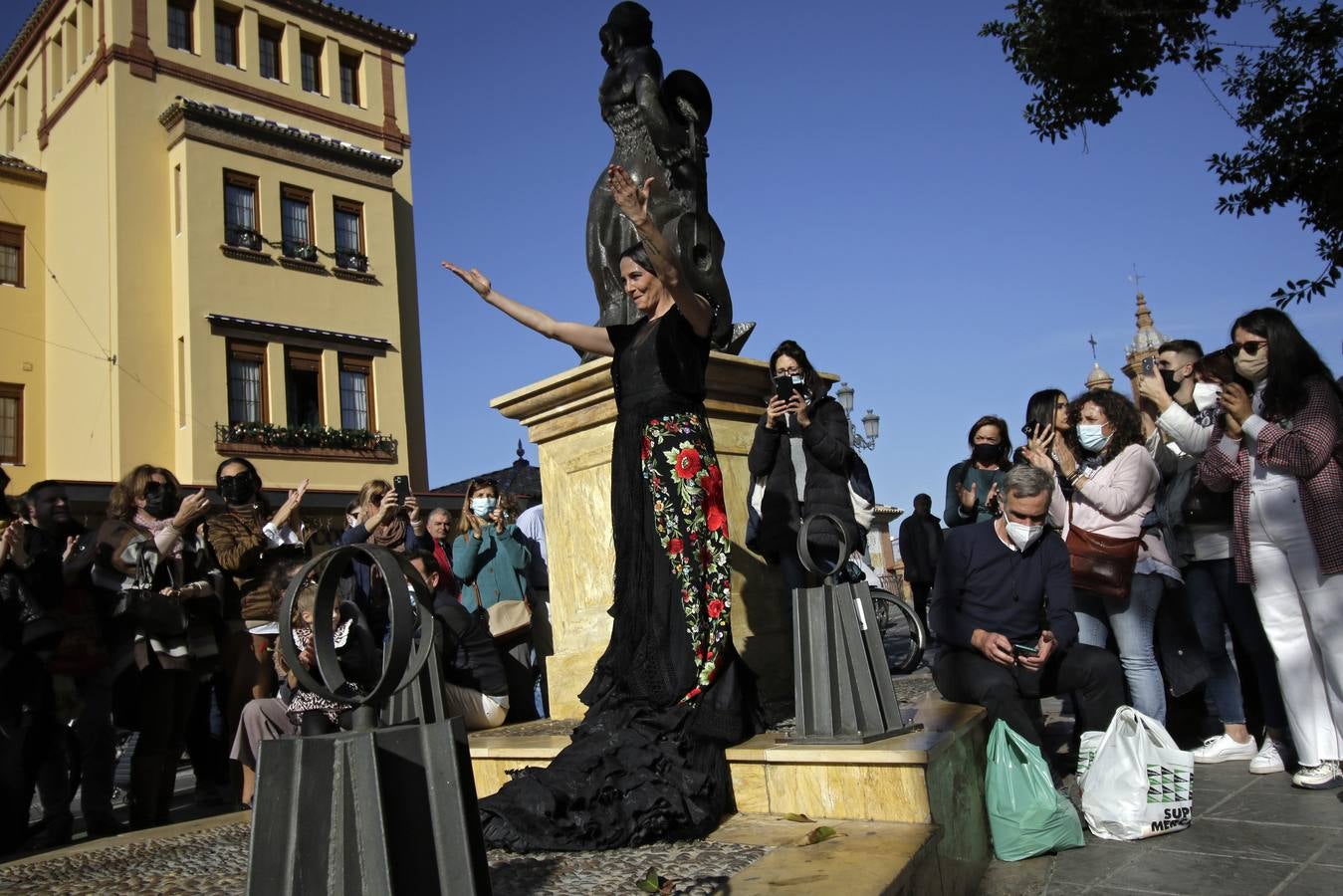 Presentación del cartel de la Bienal de Flamenco de Sevilla. JUAN FLORES