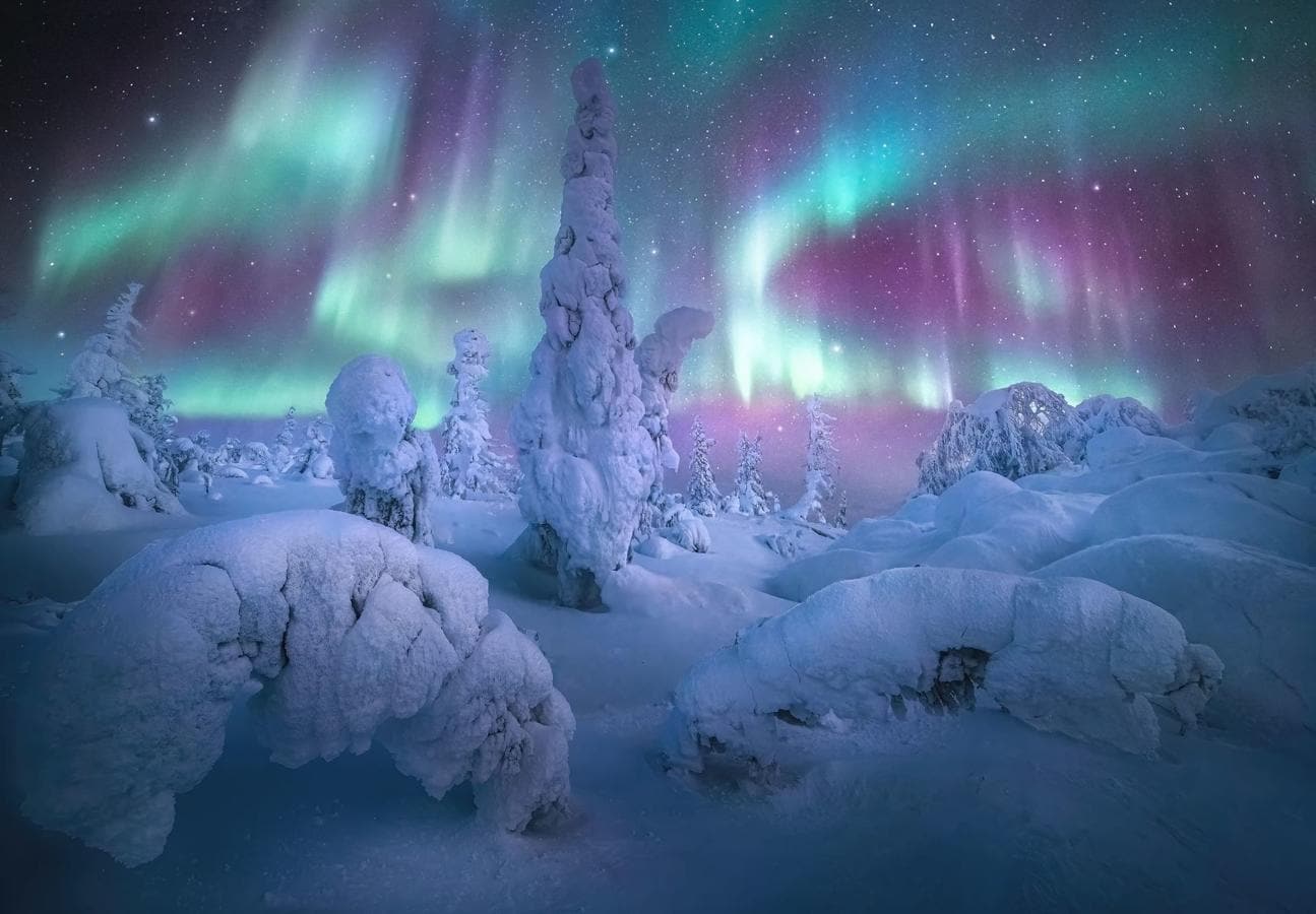 Diez de las mejores fotografías de auroras boreales de 2021