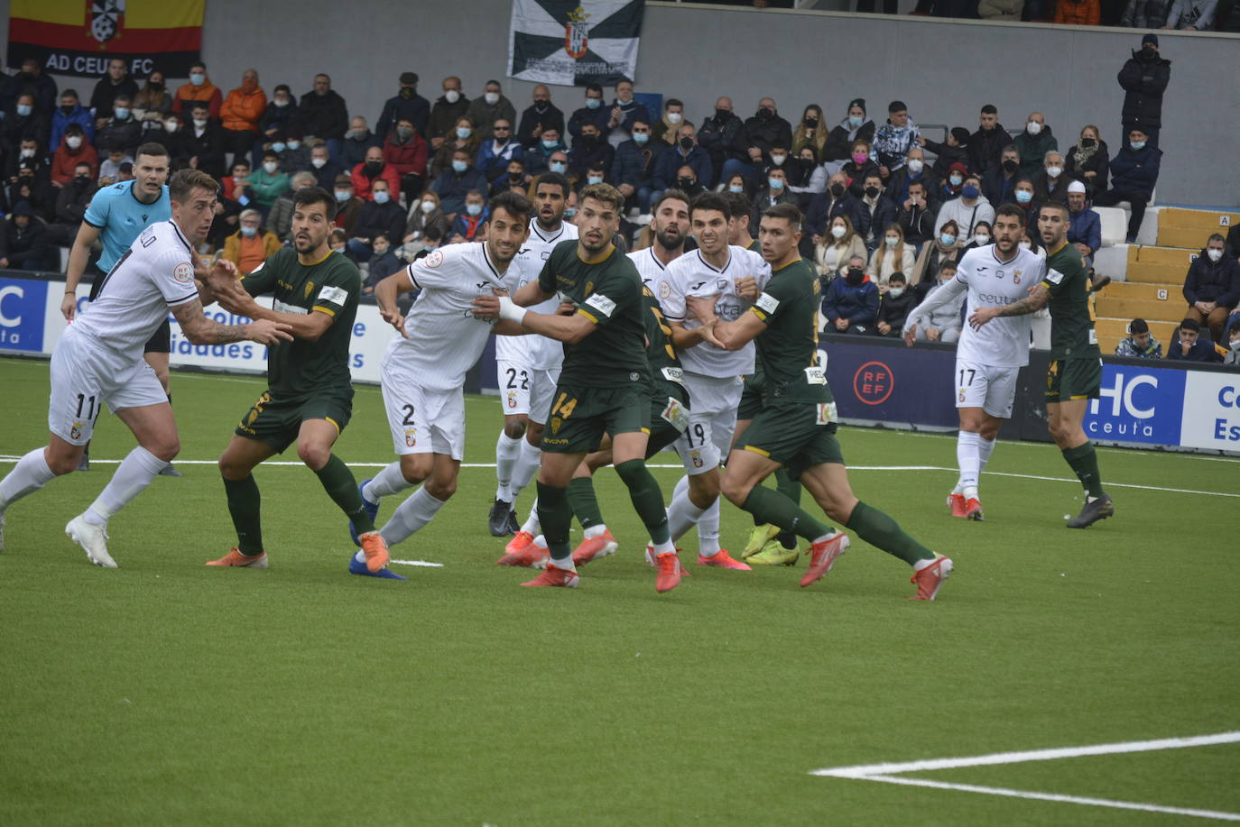 El partido del Córdoba CF contra el Ceuta, en imágenes