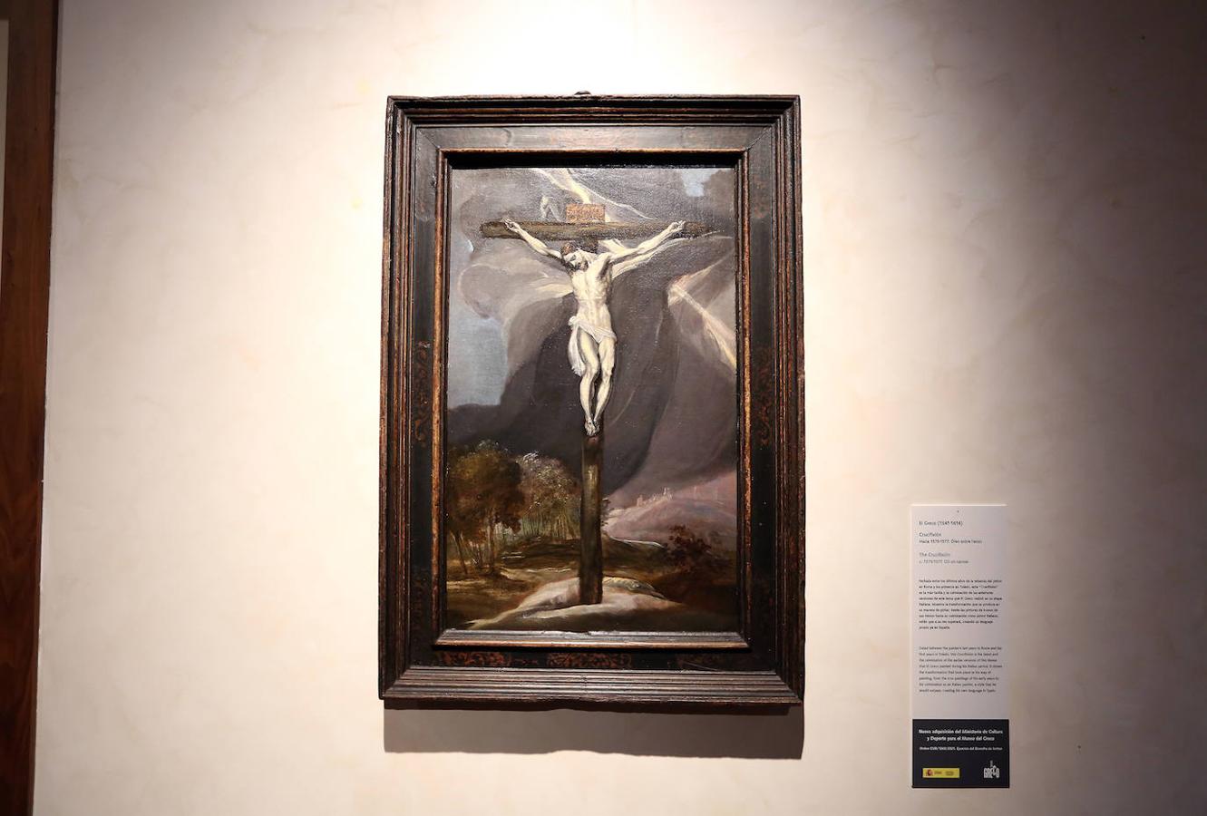 El Museo del Greco de Toledo alberga  la obra &#039;Crucifixión&#039;, la primera pintura del artista cretense que ingresa en los fondos del espacio museístico desde su fundación