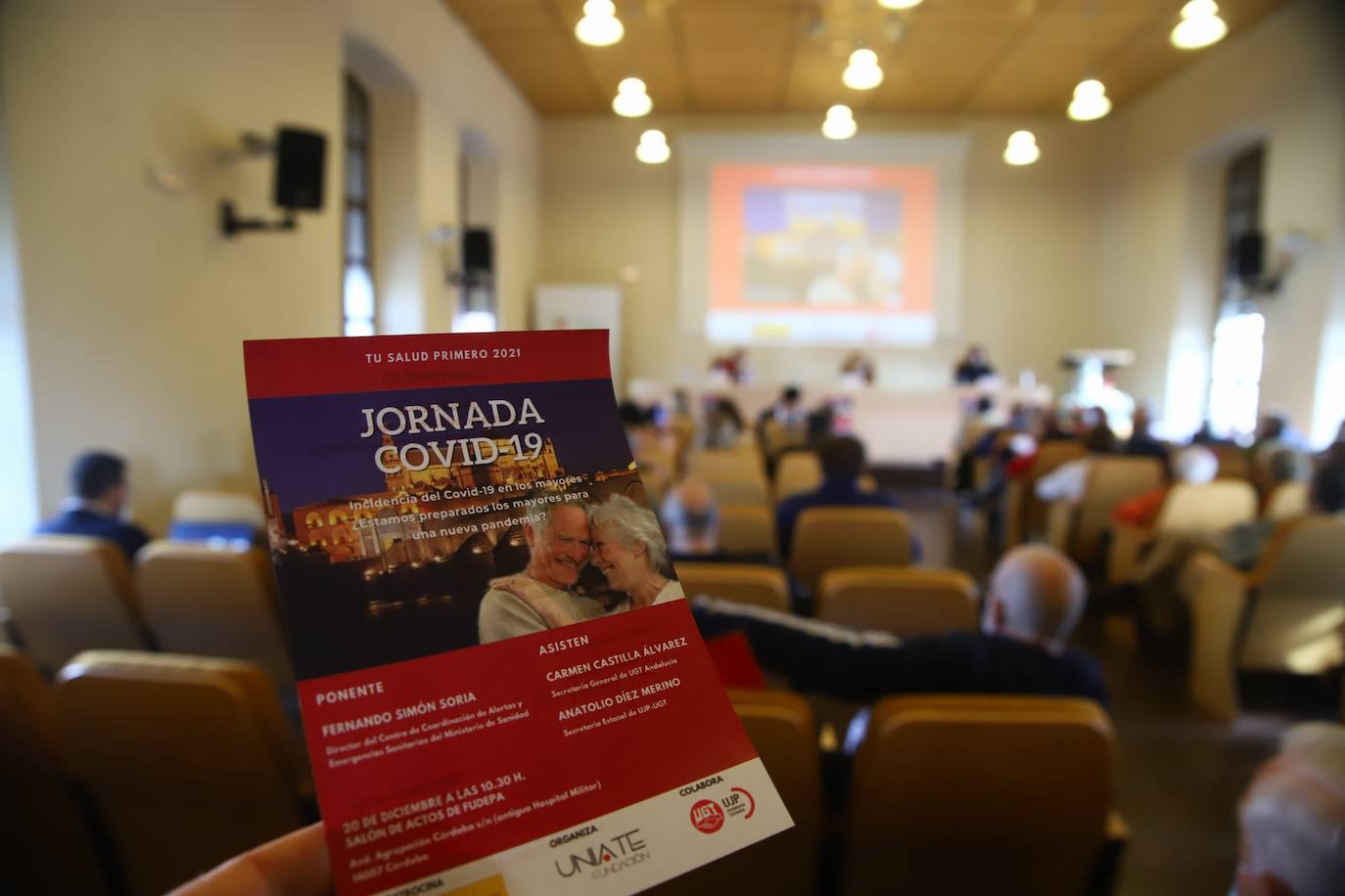 La jornada de UGT con Fernando Simón en Córdoba, en imágenes