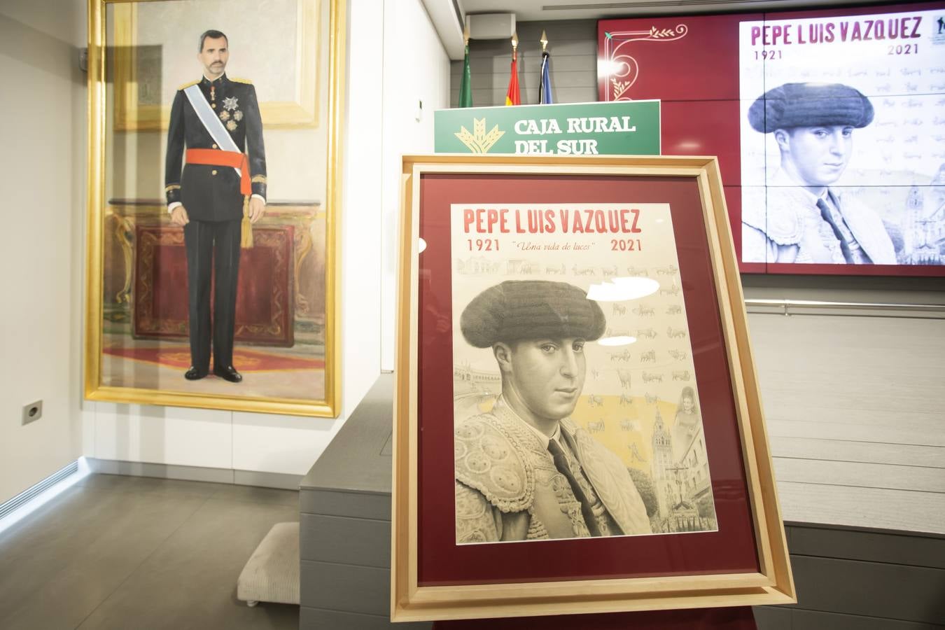 Presentación de los actos de homenaje a Pepe Luis Vázquez en el centenario de su nacimiento. VANESSA GÓMEZ