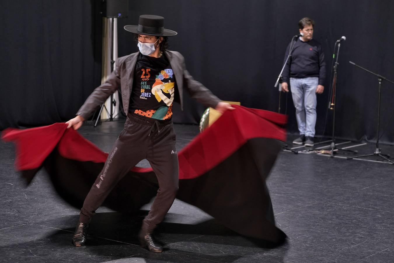 Jornada de puertas abiertas del Ballet Flamenco de Andalucía para los alumnos del conservatorio. J.M. SERRANO