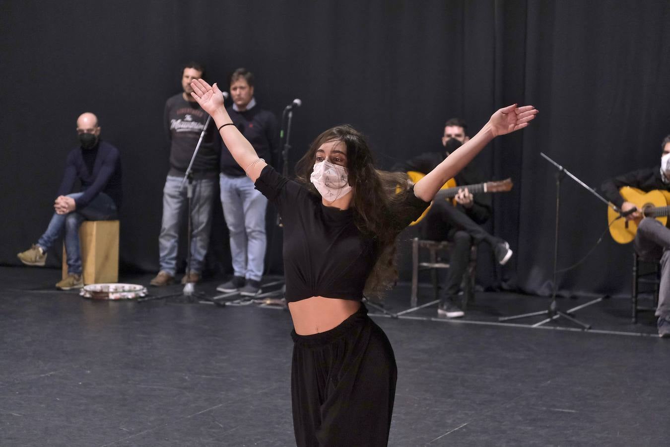 Jornada de puertas abiertas del Ballet Flamenco de Andalucía para los alumnos del conservatorio. J.M. SERRANO